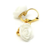 Oorbel Cabochon bloemen