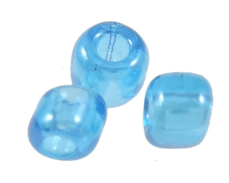 20 gram Rocailles Blauw regenboog