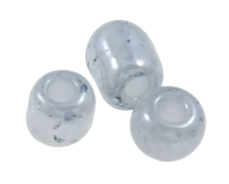 20 gram Rocailles Grijs 2 mm