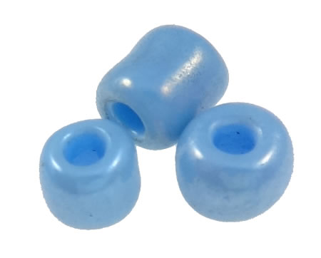 20 gram Rocailles Blauw gemeleerd