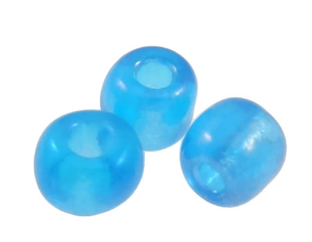 20 gram Rocailles Blauw regenboog