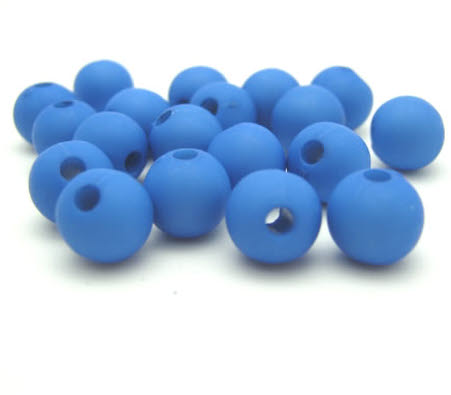 100 stuks mat frosted Blauw