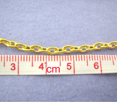 5 Meter Goudkleurige Ketting