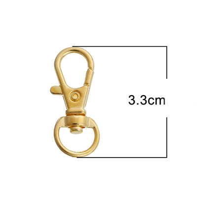 Sleutelhanger Goudkleurig