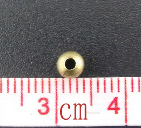 100x metalen kraaltje Brons