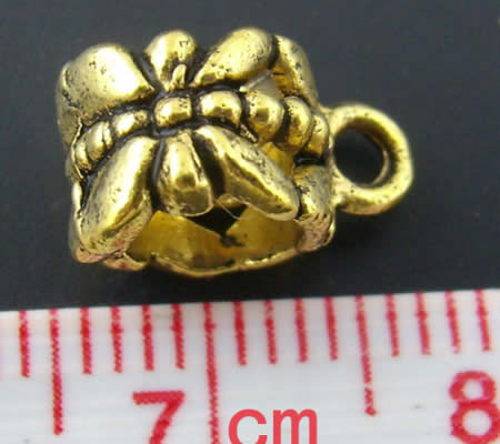 1x Bedelhanger (bail) Oud Goud