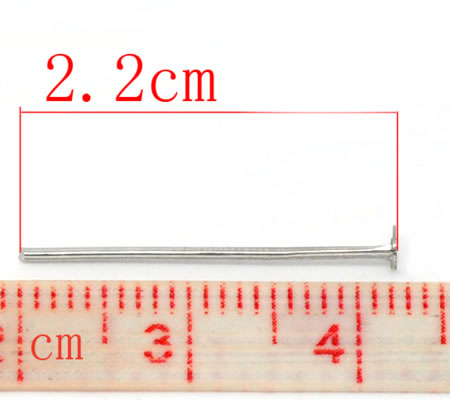 700x nietstiften donker zilver 22mm