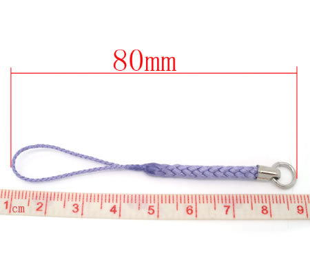 Telefoonkoordje Lila