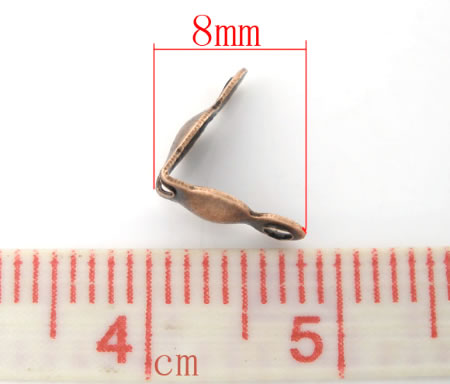 50 stuks Kalot Roodkoper