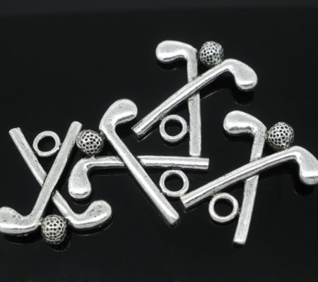 1x Bedel Golfsticks Donker Zilver