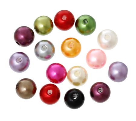 100 stuks Acryl Parelmix 8 mm