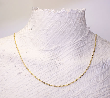 Ketting / Jasseron Goudkleurig Schakel: 3 x 2.5 mm