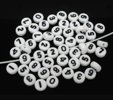 200 stuks Mix Cijferkraaltjes