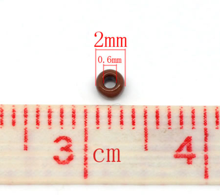 20 gram Rocailles 2mm Turquoise