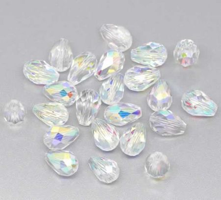 10x Chrystal Quartz pegeltje