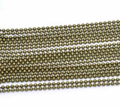 Ballchain Brons 2.4 mm