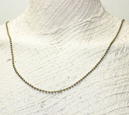 Ballchain Brons 2.4 mm