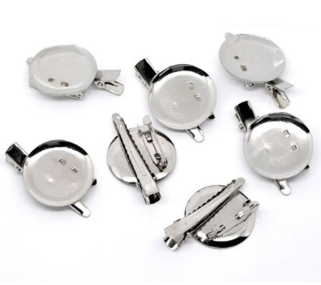 1x Plak Broche of Haarspeld