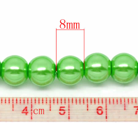 Snoertje Glasparel snoertje Appelgroen