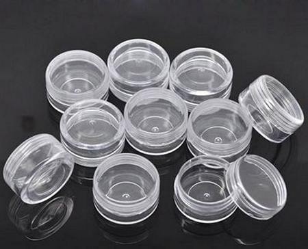 1x Containertje met schroefdop