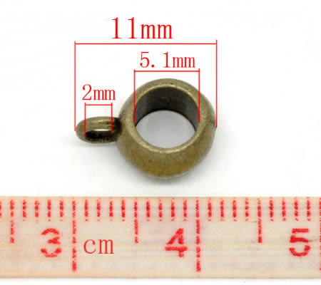 1x Bronzen Bedelhanger