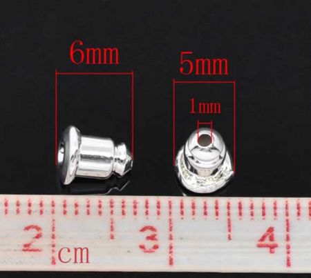 10 stuks stoppertjes lichtzilver