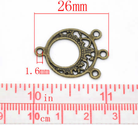 1x Ornament Brons 1-3