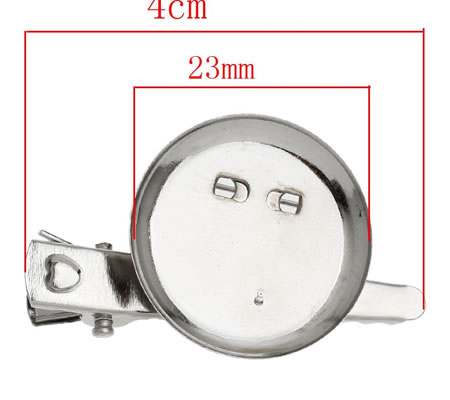 1x Plak Broche en Haarspeld 