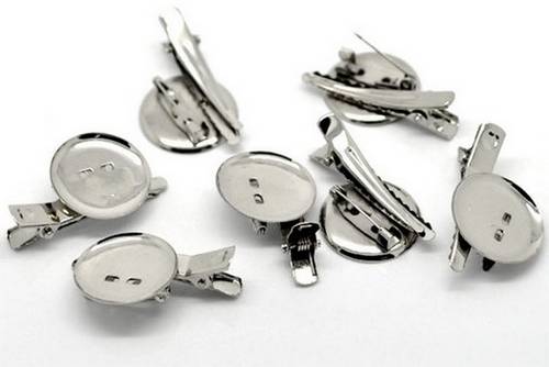 1x Plak Broche en Haarspeld 
