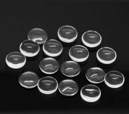 Glazen Cabochon rond 12 mm