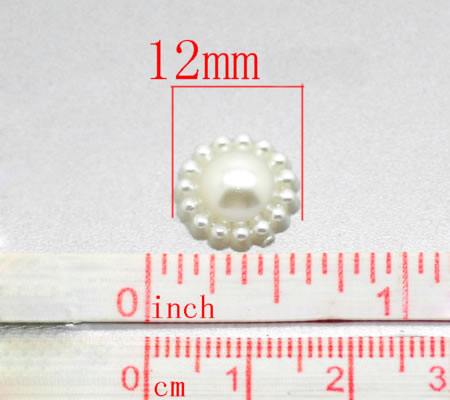 1x Cabochon Parel 12 mm