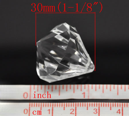 1x Transparant acryl pegel