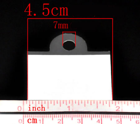 50 stuks Display kaartjes met plakrand