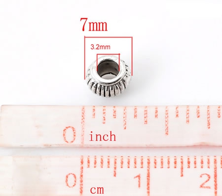 10x Spacerkraaltje Lampion Donker Zilver