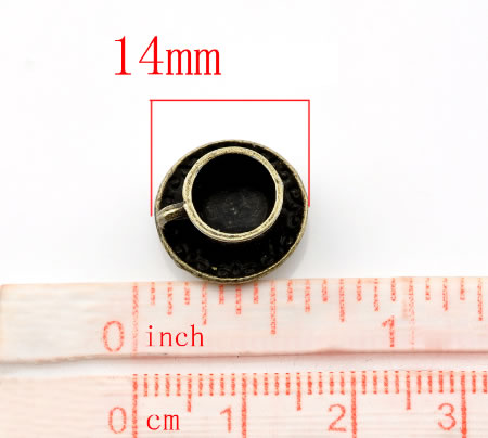 1x Kop en Schotel Bedel Brons