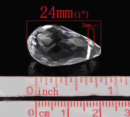 1x Transparant acryl pegel