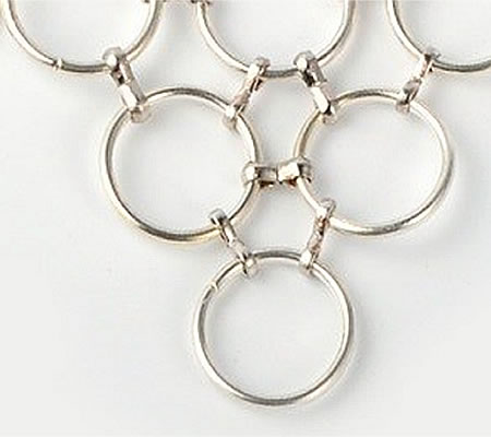 10x Koordklem W-Connector Brons (klein)