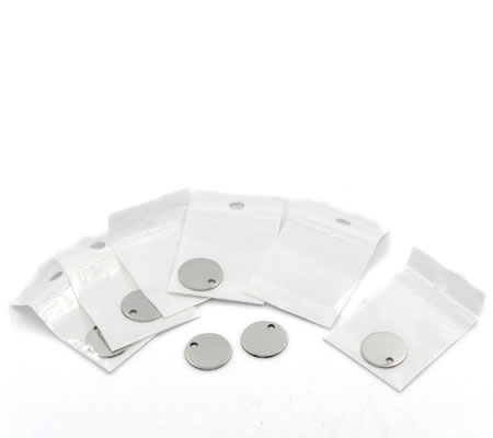 1x Gladde Bedel Roestvrijstaal (304)