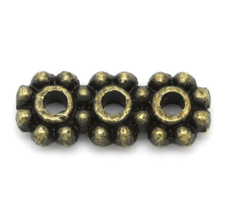 4x Verdelertje Brons 3-gaats