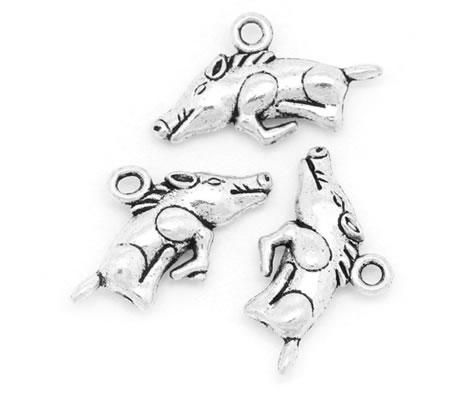 1x Bedel Wild Zwijntje Donker Zilver