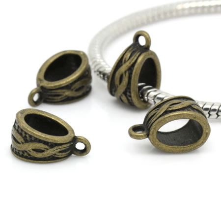 1x Bedelhanger (bail) Brons