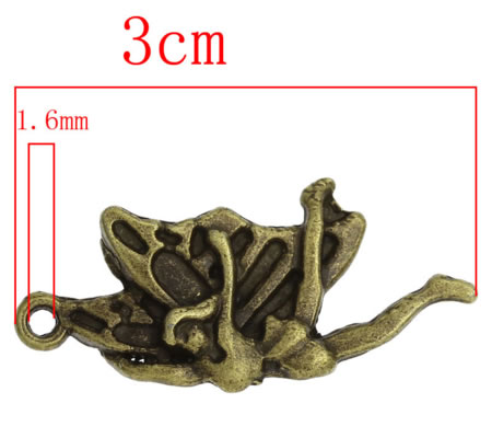 1x Engeltje Bedeltje Brons