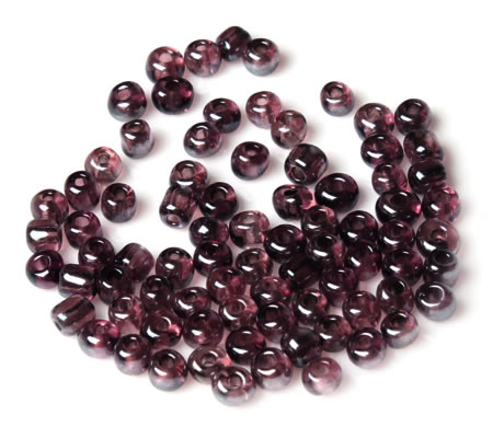 20 gram Rocailles 4 mm Donker Lavendel AB