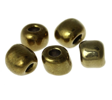 20 gram Gegalvaniseerd Rocaille bruin