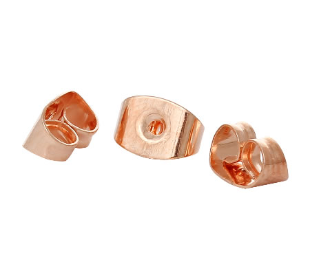 10 stuks stoppertjes RoseGold  (5 paar)