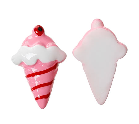 1x Cabochon IJsje Roze