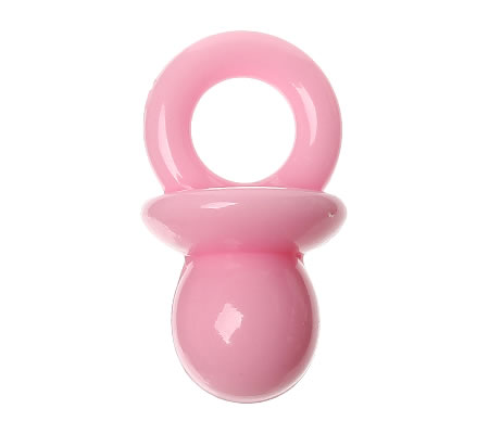 1x Bedel Baby Speentje Roze