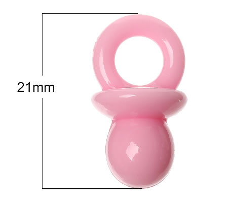 1x Bedel Baby Speentje Roze