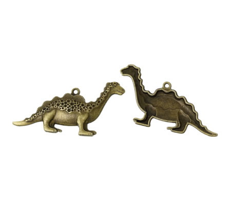 1x Grote Dinosaurus Bedel Brons