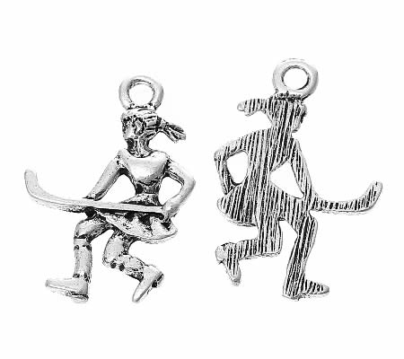 1x Hockey Dame Donker Zilver